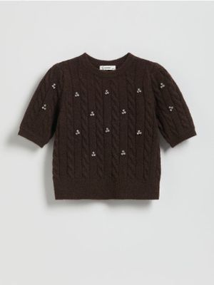 Sweter dziewczęcy Reserved ze sklepu: Reserved w kategorii: Swetry dziewczęce - zdjęcie 74CCA4C-3C1-6972_844CF