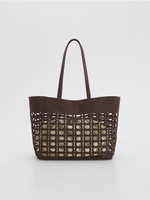 Shopper bag sportowa Reserved ze sklepu: Reserved w kategorii: Torby Shopper bag - zdjęcie 74CCA4C-3C1-6972_859FC