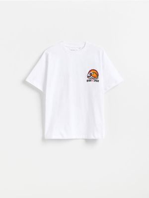 T-shirt chłopięce Reserved ze sklepu: Reserved w kategorii: T-shirty chłopięce - zdjęcie 74CCA4C-3C1-6972_876HR
