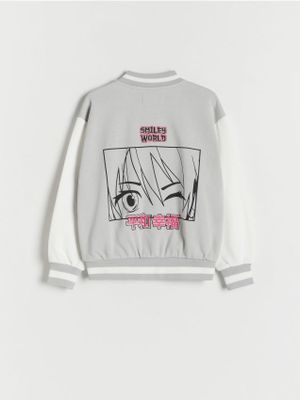 Reserved - Bluza dziewczęca ze sklepu: Reserved w kategorii: Bluzy dziewczęce - zdjęcie 74CCA4C-3C1-6972_889BK