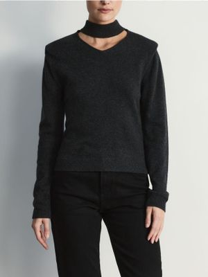 Sweter damski zimowy Reserved ze sklepu: Reserved w kategorii: Swetry damskie - zdjęcie 74CCA4C-3C1-6972_908IP