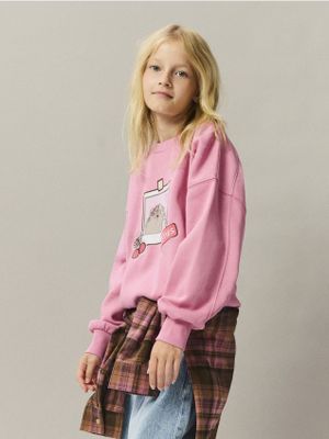 Bluza dziewczęca na zimę Reserved ze sklepu: Reserved w kategorii: Bluzy dziewczęce - zdjęcie 74CCA4C-3C1-6972_915KB