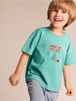 T-shirt chłopięce wiosenny Reserved ze sklepu: Reserved w kategorii: T-shirty chłopięce - zdjęcie 74CCA4C-3C1-6972_928IX
