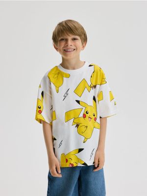 T-shirt chłopięce młodzieżowy Reserved ze sklepu: Reserved w kategorii: T-shirty chłopięce - zdjęcie 74CCA4C-3C1-6972_931EG