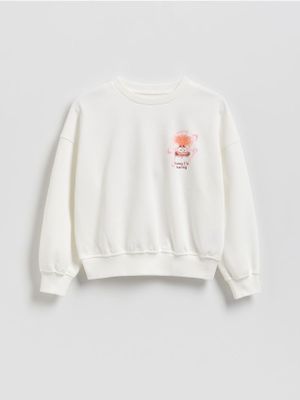 Reserved - Bluza dziewczęca casualowy ze sklepu: Reserved w kategorii: Bluzy dziewczęce - zdjęcie 74CCA4C-3C1-6972_939HV