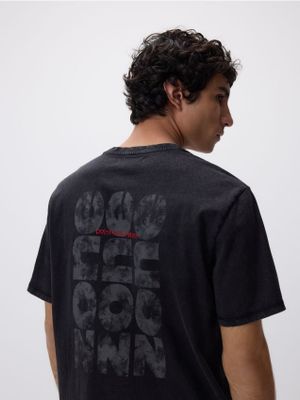 T-shirt męski elegancki Reserved ze sklepu: Reserved w kategorii: T-shirty męskie - zdjęcie 74CCA4C-3C1-6972_985HL