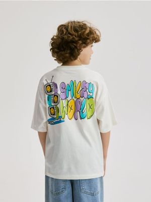 Reserved - T-shirt chłopięce ze sklepu: Reserved w kategorii: T-shirty chłopięce - zdjęcie 74CCA4C-3C1-6972_987HR