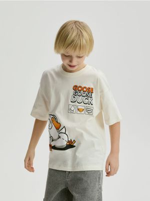 T-shirt chłopięce Reserved ze sklepu: Reserved w kategorii: T-shirty chłopięce - zdjęcie 74CCA4C-3C1-6972_988HR
