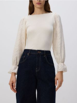Sweter damski jesienny Reserved ze sklepu: Reserved w kategorii: Swetry damskie - zdjęcie 74CCA4C-3C1-6972_993EE