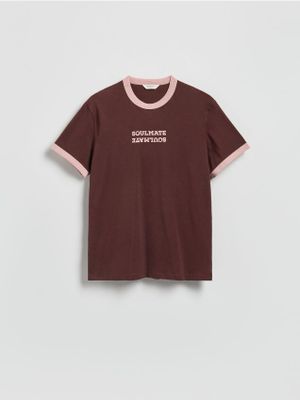 T-shirt męski wiosenny Reserved ze sklepu: Reserved w kategorii: T-shirty męskie - zdjęcie 74CCA4C-3C1-6972_WD018