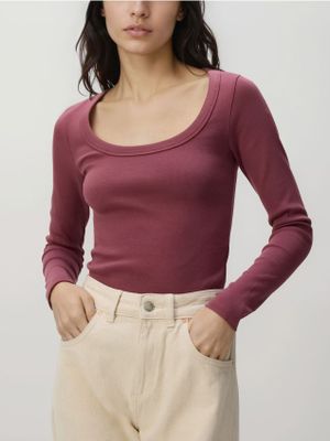 Bluzka damska jesienna casual Reserved ze sklepu: Reserved w kategorii: Bluzki damskie - zdjęcie 74CCA4C-3C1-6972_ZQ827