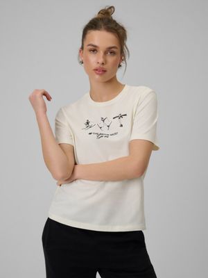 Bluzka damska z nadrukami z napisami ze sklepu: Sportstylestory.com w kategorii: Bluzki damskie - zdjęcie 76B84B-544-12149_372198