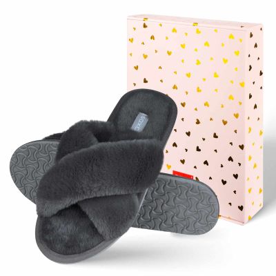 Kapcie damskie w grochy SOXO ze sklepu: Sklep SOXO w kategorii: Kapcie damskie - zdjęcie 811E0B19-B43-251_24537