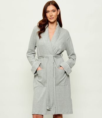 Szlafrok damski zimowy LAUREN RALPH LAUREN ze sklepu: Gomez Fashion Store w kategorii: Szlafroki damskie - zdjęcie 874714-BD9-10338_RL204W000030I13