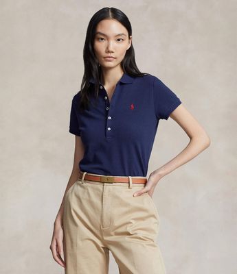 Bluzka damska casualowa Polo Ralph Lauren ze sklepu: Gomez Fashion Store w kategorii: Bluzki damskie - zdjęcie 874714-BD9-10338_PR000W000002J81