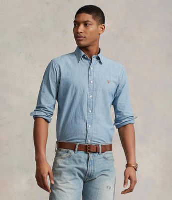 Koszula męska casual Polo Ralph Lauren ze sklepu: Gomez Fashion Store w kategorii: Koszule męskie - zdjęcie 874714-BD9-10338_PR212M000217G63