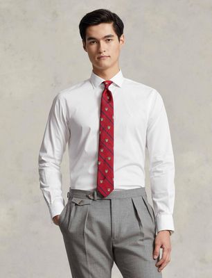 Koszula męska na wiosnę Polo Ralph Lauren ze sklepu: Gomez Fashion Store w kategorii: Koszule męskie - zdjęcie 874714-BD9-10338_PR212M000223F20