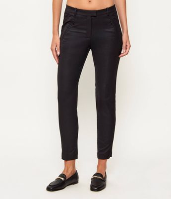 Spodnie damskie BOSS BLACK ze sklepu: Gomez Fashion Store w kategorii: Spodnie damskie - zdjęcie 874714-BD9-10338_BB212W000075001