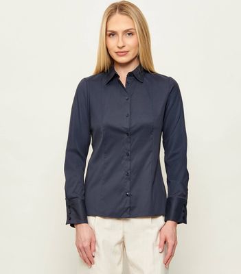 Koszula damska jesienna HUGO ze sklepu: Gomez Fashion Store w kategorii: Koszule damskie - zdjęcie 874714-BD9-10338_BU212W000126464