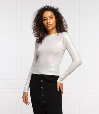 Bluzka damska Pinko ze sklepu: Gomez Fashion Store w kategorii: Bluzki damskie - zdjęcie 874714-BD9-10338_PI215W000248004