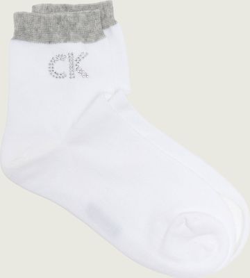 Calvin Klein - Skarpetki damskie wiosenny ze sklepu: Gomez Fashion Store w kategorii: Skarpetki damskie - zdjęcie 874714-BD9-10338_CK215W000208002