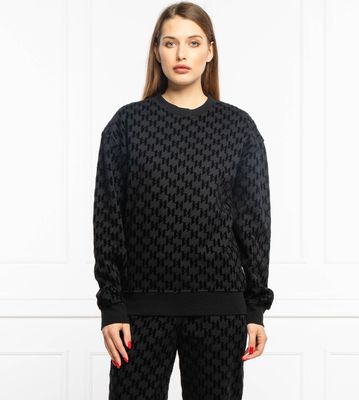 Bluza damska na wiosnę Karl Lagerfeld ze sklepu: Gomez Fashion Store w kategorii: Bluzy damskie - zdjęcie 874714-BD9-10338_KL215W000080666