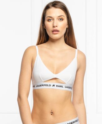 Karl Lagerfeld - Biustonosz na wiosnę ze sklepu: Gomez Fashion Store w kategorii: Biustonosze - zdjęcie 874714-BD9-10338_KL215W000211100