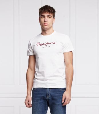 Pepe Jeans London - T-shirt męski na wiosnę ze sklepu: Gomez Fashion Store w kategorii: T-shirty męskie - zdjęcie 874714-BD9-10338_PJ221M000044800