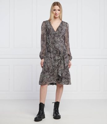 Guess - Sukienka jesienna ze sklepu: Gomez Fashion Store w kategorii: Sukienki - zdjęcie 874714-BD9-10338_GJ221W000078J60
