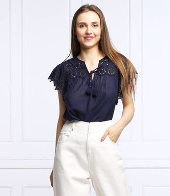 Bluzka damska zimowa Pepe Jeans London ze sklepu: Gomez Fashion Store w kategorii: Bluzki damskie - zdjęcie 874714-BD9-10338_PJ221W000111583