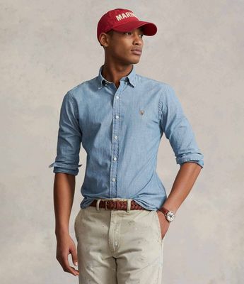 Koszula męska wiosenna Polo Ralph Lauren ze sklepu: Gomez Fashion Store w kategorii: Koszule męskie - zdjęcie 874714-BD9-10338_PR175M000348G63
