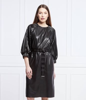 Karl Lagerfeld - Sukienka jesienna ze sklepu: Gomez Fashion Store w kategorii: Sukienki - zdjęcie 874714-BD9-10338_KL221W000179666