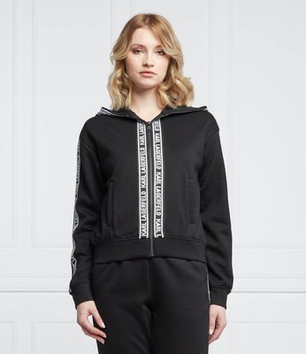 Bluza damska młodzieżowa jesienna Karl Lagerfeld ze sklepu: Gomez Fashion Store w kategorii: Bluzy damskie - zdjęcie 874714-BD9-10338_KL221W000201666