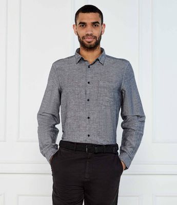 Calvin Klein - Koszula męska wiosenna ze sklepu: Gomez Fashion Store w kategorii: Koszule męskie - zdjęcie 874714-BD9-10338_CK222M000096A23