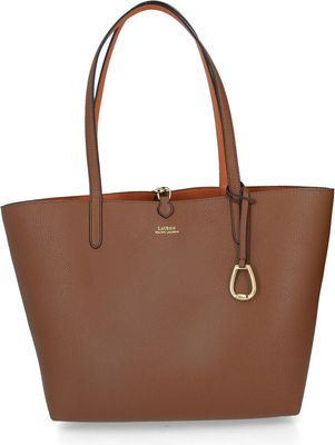 Shopper bag gładki LAUREN RALPH LAUREN ze sklepu: Gomez Fashion Store w kategorii: Torby Shopper bag - zdjęcie 874714-BD9-10338_RL221W000029M42