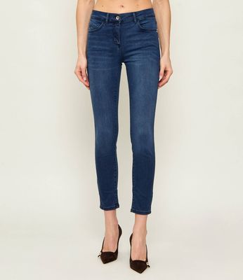 Jeansy damskie casualowe Patrizia Pepe ze sklepu: Gomez Fashion Store w kategorii: Jeansy damskie - zdjęcie 874714-BD9-10338_PK221W000018082