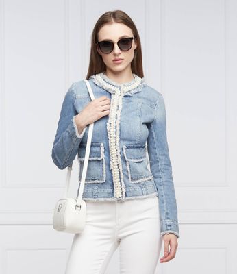 Kurtka damska casual Liu Jo ze sklepu: Gomez Fashion Store w kategorii: Kurtki damskie - zdjęcie 874714-BD9-10338_LJ221W000063K73