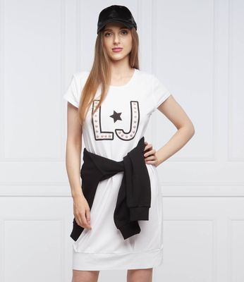 Sukienka casualowa Liu Jo Beachwear ze sklepu: Gomez Fashion Store w kategorii: Sukienki - zdjęcie 874714-BD9-10338_LB222W000010111