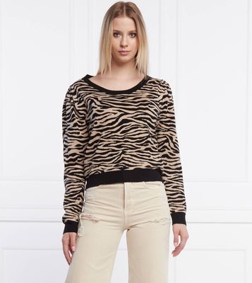 Liu Jo - Sweter damski zimowy ze sklepu: Gomez Fashion Store w kategorii: Swetry damskie - zdjęcie 874714-BD9-10338_LJ222W000080L61