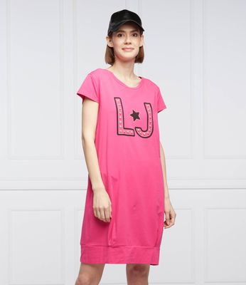 Sukienka casual Liu Jo Beachwear ze sklepu: Gomez Fashion Store w kategorii: Sukienki - zdjęcie 874714-BD9-10338_LB222W000010436