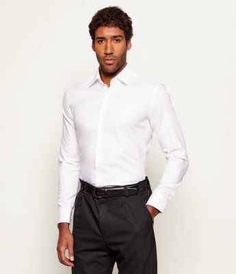 Koszula męska elegancka BOSS BLACK ze sklepu: Gomez Fashion Store w kategorii: Koszule męskie - zdjęcie 874714-BD9-10338_BB222M000226100