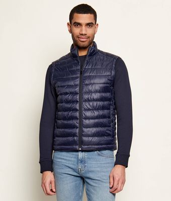 Kamizelka męska jesienna BOSS BLACK ze sklepu: Gomez Fashion Store w kategorii: Kamizelki męskie - zdjęcie 874714-BD9-10338_BB222M000273404