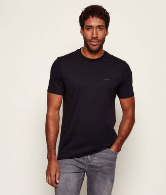 T-shirt męski casualowy BOSS BLACK ze sklepu: Gomez Fashion Store w kategorii: T-shirty męskie - zdjęcie 874714-BD9-10338_BB222M000309001