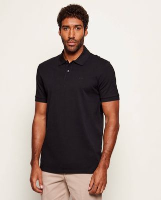 T-shirt męski na wiosnę casual BOSS BLACK ze sklepu: Gomez Fashion Store w kategorii: T-shirty męskie - zdjęcie 874714-BD9-10338_BB222M000311001