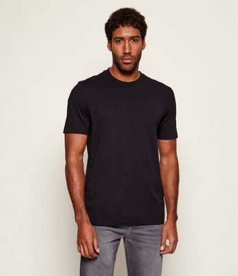 T-shirt męski wiosenny casual BOSS BLACK ze sklepu: Gomez Fashion Store w kategorii: T-shirty męskie - zdjęcie 874714-BD9-10338_BB222M000320001