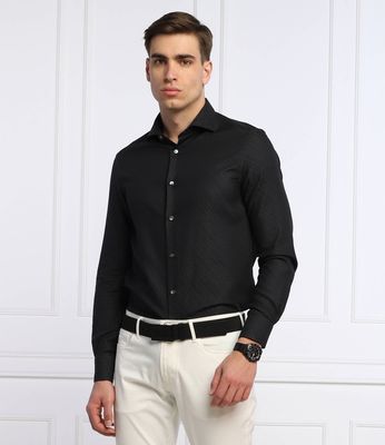 Koszula męska casualowa Emporio Armani ze sklepu: Gomez Fashion Store w kategorii: Koszule męskie - zdjęcie 874714-BD9-10338_EA222M000049G68