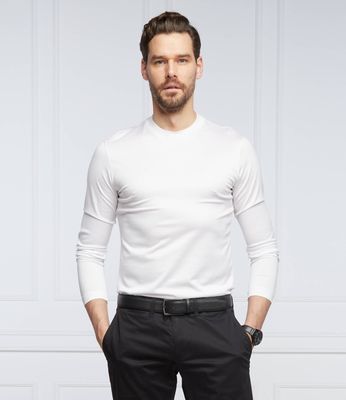 Emporio Armani - T-shirt męski casual ze sklepu: Gomez Fashion Store w kategorii: T-shirty męskie - zdjęcie 874714-BD9-10338_EA222M000111100