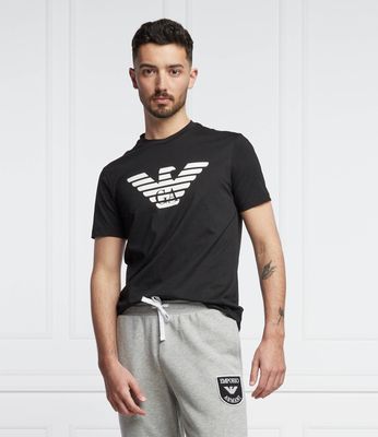 T-shirt męski na wiosnę Emporio Armani ze sklepu: Gomez Fashion Store w kategorii: T-shirty męskie - zdjęcie 874714-BD9-10338_EA222M000112G95
