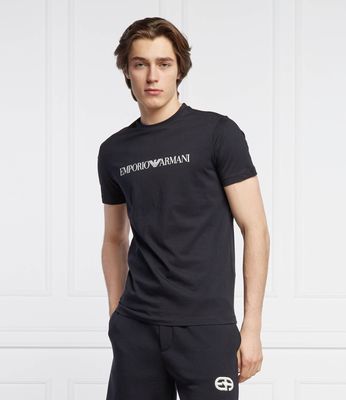 T-shirt męski casualowy Emporio Armani ze sklepu: Gomez Fashion Store w kategorii: T-shirty męskie - zdjęcie 874714-BD9-10338_EA222M000112G99