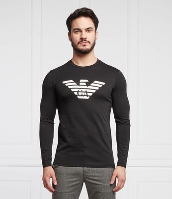 Emporio Armani - T-shirt męski na wiosnę ze sklepu: Gomez Fashion Store w kategorii: T-shirty męskie - zdjęcie 874714-BD9-10338_EA222M000113G95